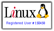 Usuario registrado de Linux #150458