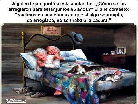 65 años de casados.