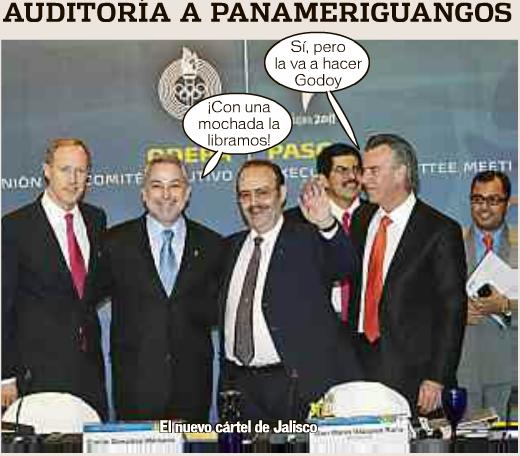 Auditoría a los panameriguangos.