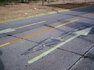 Calle Tchaikovski, en Zapopan. Diciembre de 2001.