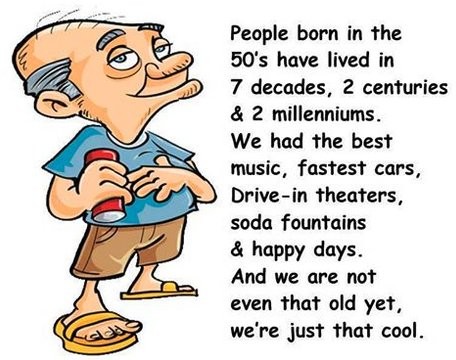 Nacidos en los 50s.