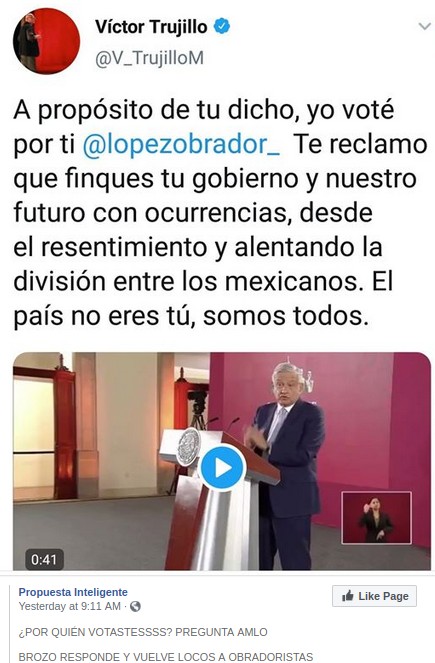 Yo voté por ti.