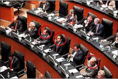 Senadores cachirules.