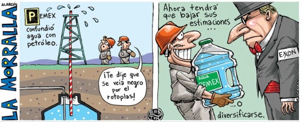 Declararon agua extraída como petróleo.