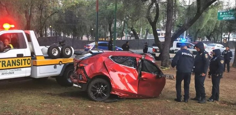 El suceso ocurrió en la alcaldía Coyoacán, en la Ciudad de México.