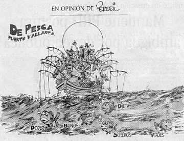 Panistas pescadores.