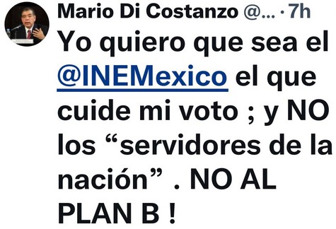 Que el INE cuide mi voto.