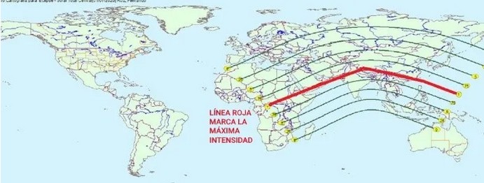 Eclipse del 21 de junio de 2020.