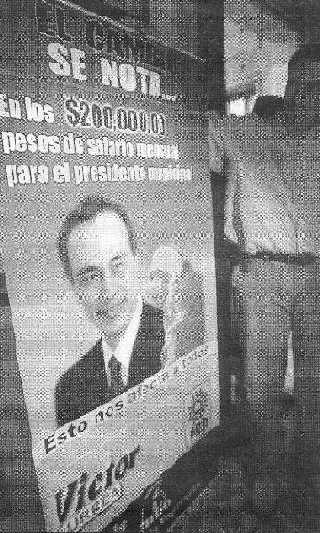 El cambio se nota en el salario del presidente municipal.