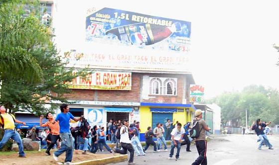 Estudiantes de la Universidad Michoacana