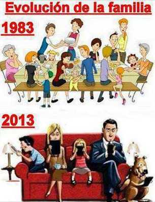 Evolución de la familia.