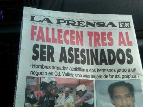 Fallecen al ser asesinados.