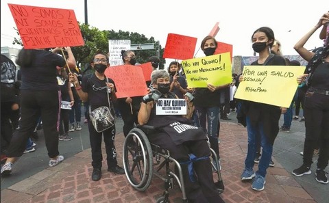 Protestas en Guadalajara.