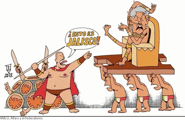 AMLO, Alfaro y el federalismo.