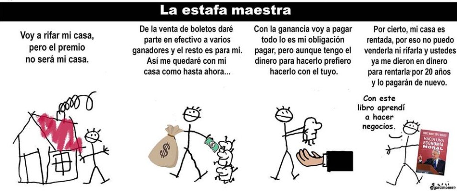 La estafa maestra.