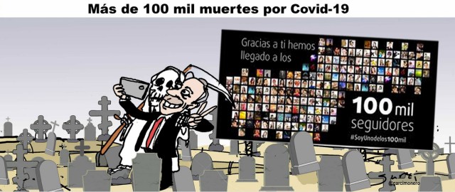 Más de 100,000 muertes por Covid-19.