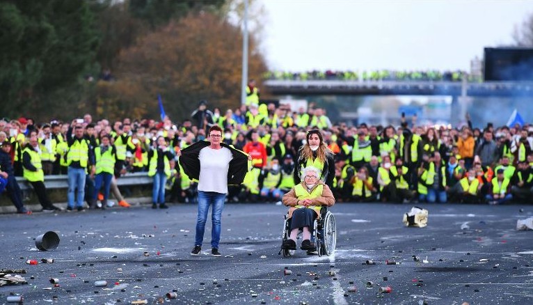 Gasolinazo en Francia.