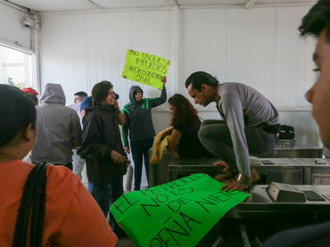 Protesta en Guadalajara.