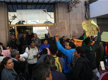 Protesta en Guadalajara.