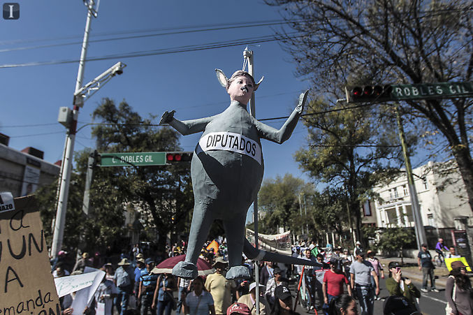 Protesta en Guadalajara.