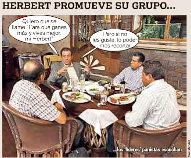 Herbert promueve su grupo...