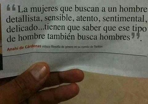 Hombres sensibles...