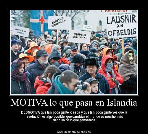 Motiva lo que pasa en Islandia.