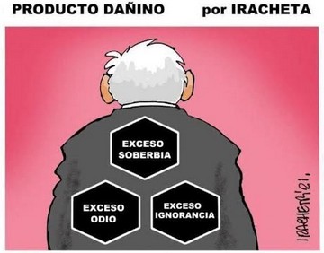 Producto dañino.