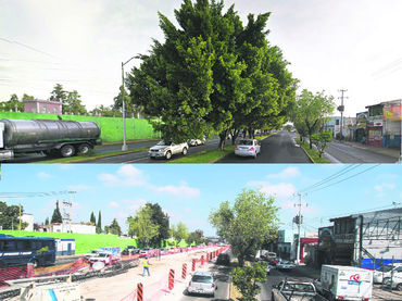 Av.Laureles en Zapopan, antes y ahora.