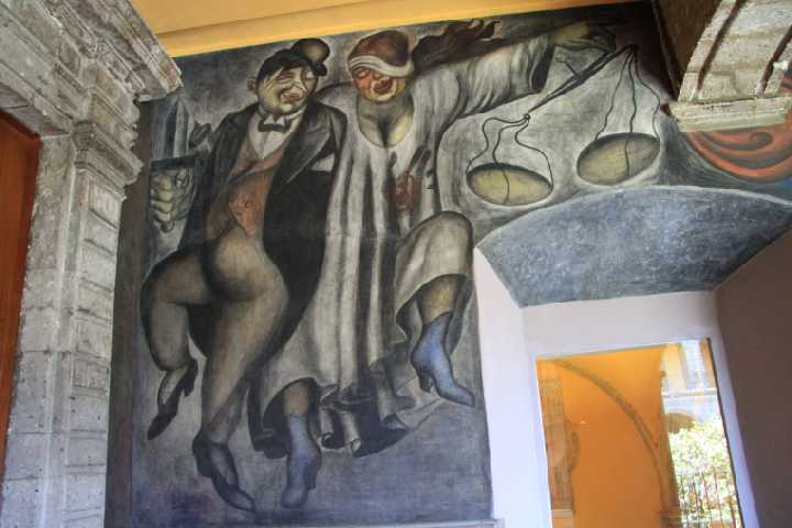 El Derecho y la Justicia de José Clemente Orozco.