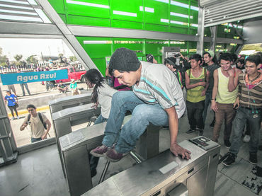 Estación del Macrobus de Guadalajara.