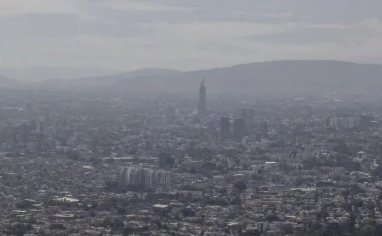 Mala calidad de aire en Guadalajara.