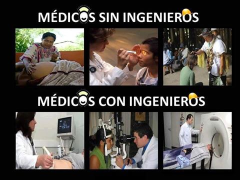 Mdicos sin y con ingenieros.