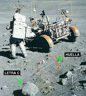 Misin Apolo 16. Vehculo de Exploracin Lunar.