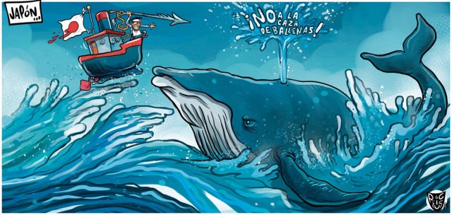 No a la caza de ballenas - El Financiero 2/jul/2019