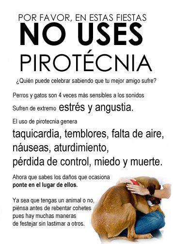 No uses pirotecnia (y mejora tu ortografa).