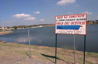 Presa del Ocotillo.