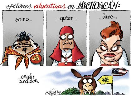 Opciones educativas en Michoacán.