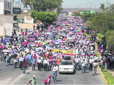 Paristas de Chiapas.