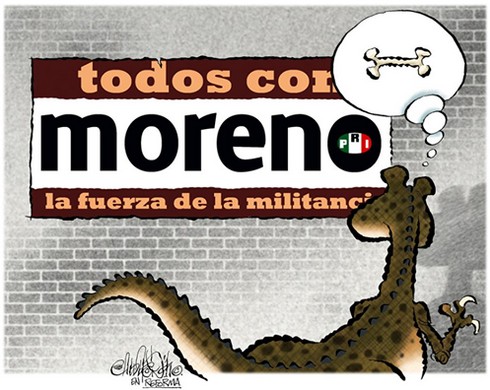 Todos con Moreno.