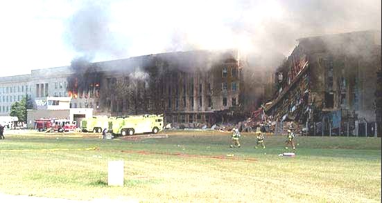 Cesped frente al edificio.