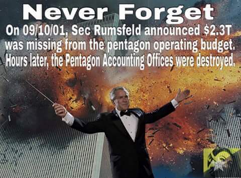 Horas ms tarde las oficinas de contabilidad del Pentgono fueron destruidas.
