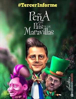 Peña en el País de las Maravillas.