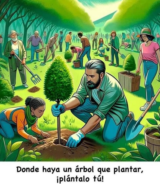 Donde haya un rbol que plantar, plntalo t!