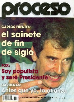 Portada de Proceso 1167 del 14 de marzo de 1999.