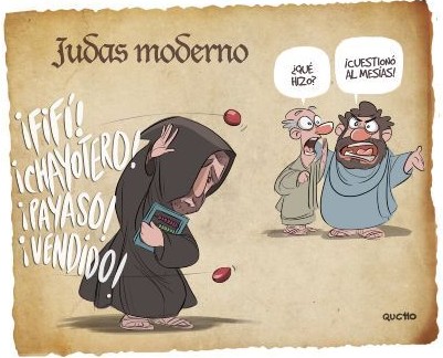 Judas moderno.