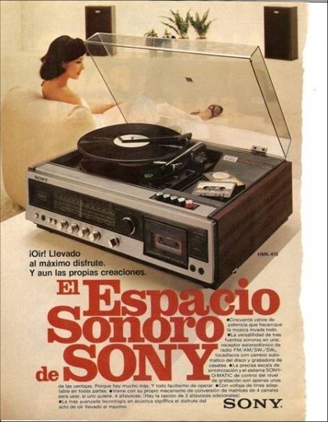 Espacio sonoro de Sony.