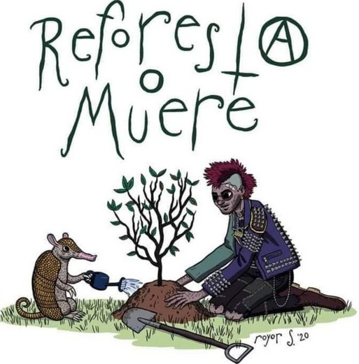 Reforesta o muere.