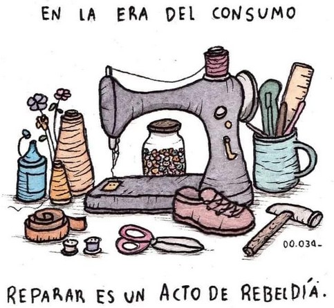 En la era del consumo, reparar es un acto de rebelda.