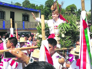 Manuel Velasco, rey de Chiapas.